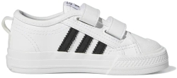 BUTY SPORTOWE NA RZEPY DLA CHŁOPCA DZIEWCZYNKI DZIECIĘCE ADIDAS NIZZA - GX4517