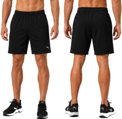 PUMA KRÓTKIE SPODENKI MĘSKIE SZORTY SPORTOWE CIENKIE TERMOAKTYWNE  -  520317-01