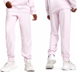 PUMA ESS+ CIENKIE SPORTOWE SPODNIE DRESOWE DRESY DAMSKIE BAWEŁNIANE  -  847093-60