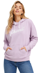 SPORTOWA BLUZA DAMSKA KANGURKA DRESOWA Z KAPTUREM PUMA BLOSSOM SCRIPT - 679348-60
