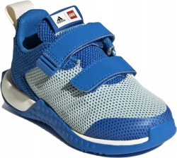 BUTY BUCIKI SPORTOWE NA RZEPY DZIECIĘCE CHŁOPIĘCE ADIDAS LEGO SPORT PRO CF - GZ2410