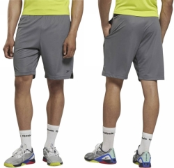 REEBOK KRÓTKIE SPODENKI MĘSKIE TRENINGOWE TERMOAKTYWNE NA SIŁOWNIĘ - HI3919