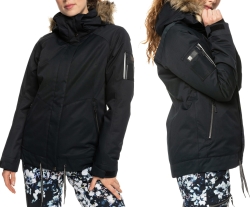 ROXY CIEPŁA KURTKA ZIMOWA DAMSKA WODOODPORNA Z MEMBRANĄ 10K - ERJTJ03367-KVJ0