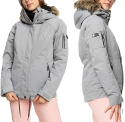 ROXY CIEPŁA KURTKA ZIMOWA DAMSKA WODOODPORNA Z MEMBRANĄ 10K - ERJTJ03367-SJEH