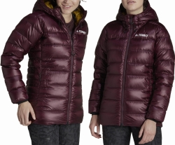 GRUBA CIEPŁA KURTKA DAMSKA ZIMOWA PIKOWANA OCIEPLANA ADIDAS TERREX PERTEX 800 CUIN - HF8859