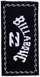 BILLABONG RĘCZNIK PLAŻOWY KĄPIELOWY SZYBKOSCHNĄCY CHŁONNY  FROTTE 160 X 80 - ABYAA00241-BLK